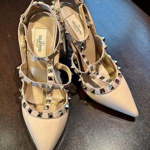 Rockstud Ankle Strap Pump (Women) VALENTINO GARAVANI